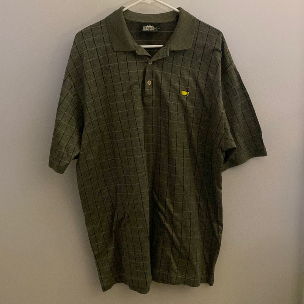 Clubhouse Collection Masters Mens XL green golf shirt